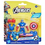 Hasbro F9327 F9341 — Фигурка «Капитан Америка» 10 см Marvel Avengers F9341 — фото 2