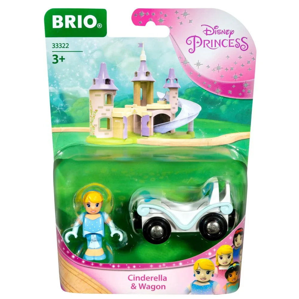 BRIO 33322 «Disney «Золушка» с вагоном» 33322