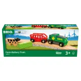 BRIO 36018 «Поезд на батарейках «Ферма»» 36018 — фото 1