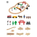 BRIO 33909 «Стартовый набор World «Сельские холмы», 36 деталей» 33909 — фото 3