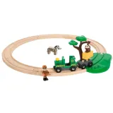 BRIO 33720 «Деревянная дорога World «Сафари», 17 деталей» 33720 — фото 2