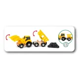 Brio - World Строительные транспортные средства 5 шт. 33658 — фото 6