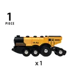 BRIO 33630 «BRIO World Локомотив цвета металлического золота на батарейках» 33630 — фото 4