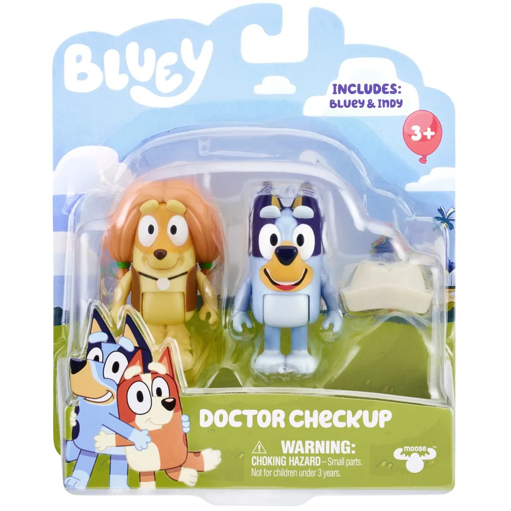 TM Toys BLU13046 — Набор фигурок собачек «Визит к врачу», 2 штуки Блуи BLU13046