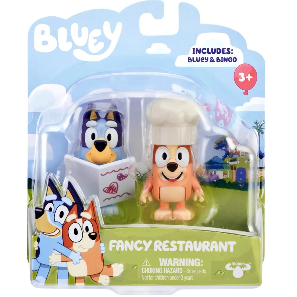 TM Toys BLU13045 — Набор фигурок собачек «Ресторан», 2 штуки Блуи BLU13045