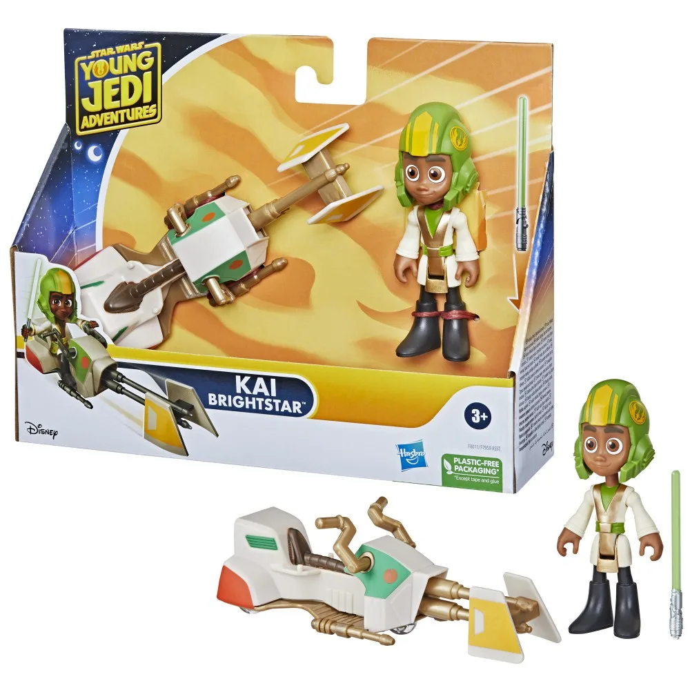 Hasbro F7959 F8011 — Фигурка «Кай Брайтстар» + спидер Приключения юных джедаев F8011