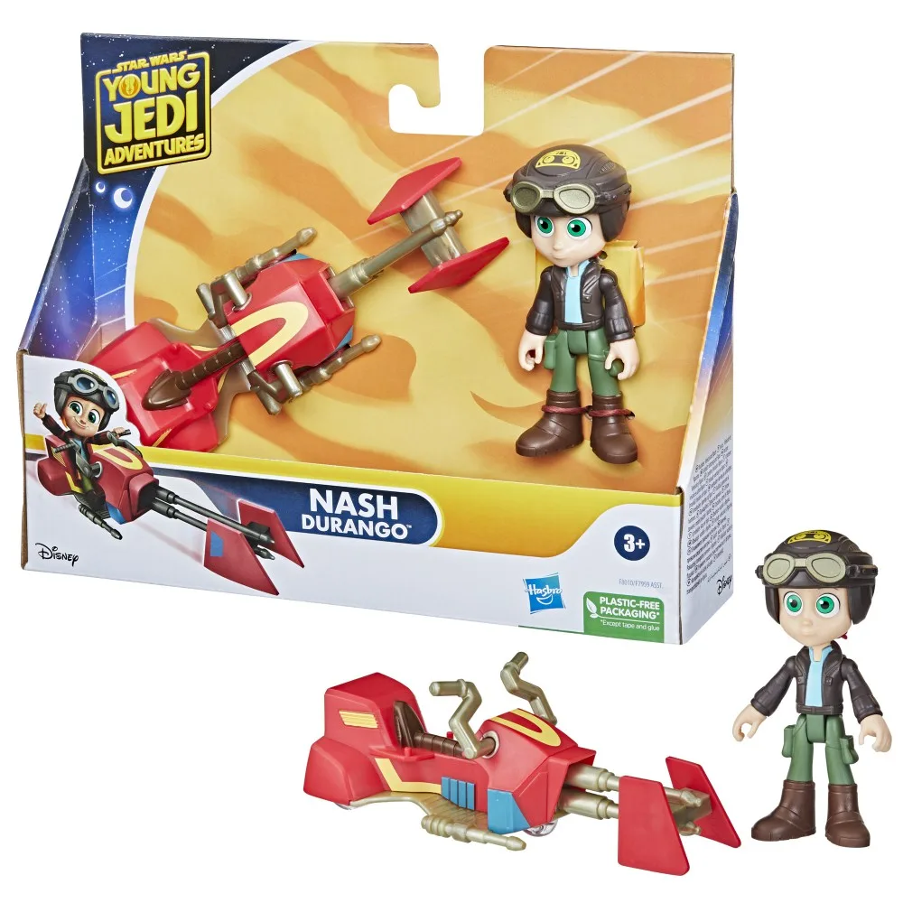 Hasbro F7959 F8010 — Фигурка «Нэш Дуранго» + спидер Приключения юных джедаев F8010