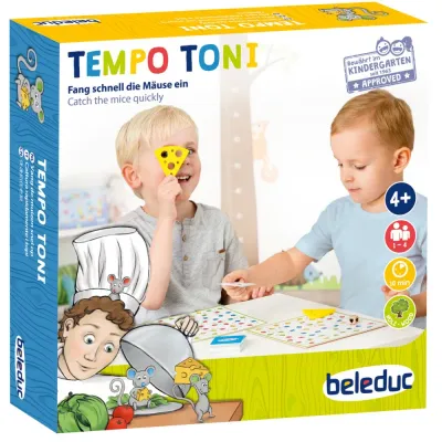 Развивающая настольная игра Beleduc Tempo Toni 22790 деревянная 22790