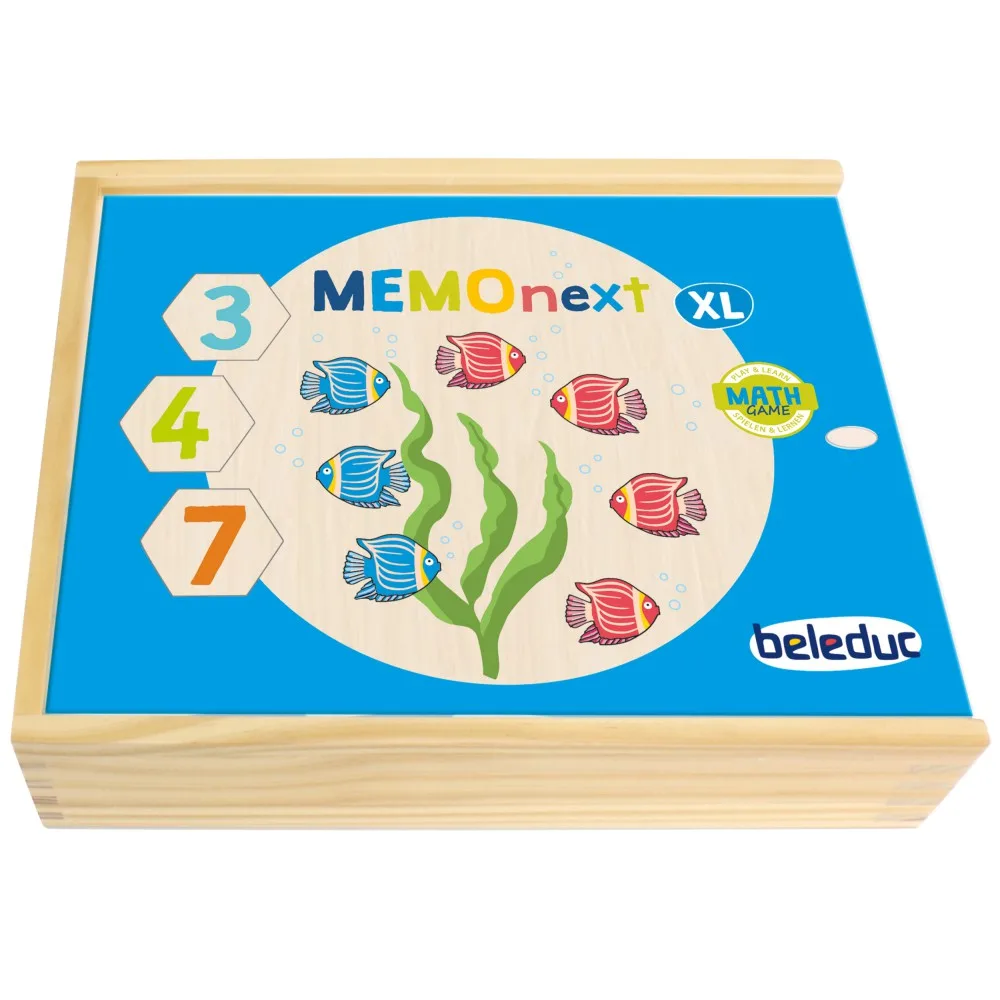 Развивающая деревянная игра на память Beleduc MEMOnext XL 22616 Природа 22616