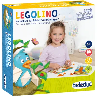 Развивающая деревянная головоломка Beleduc 22571 Танграм Legolino Геометрические фигуры 22571