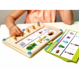 Beleduc 21021 «Обучающая игра LogiTurn, деревянный планшет с 25 карточками» 21021 — фото 7