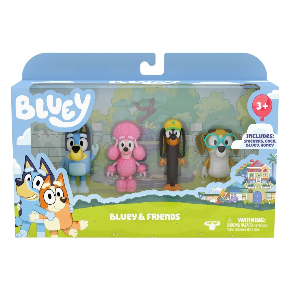 TM Toys BLU13014 — Набор фигурок собачек «Друзья», 4 штуки Блуи BLU13014