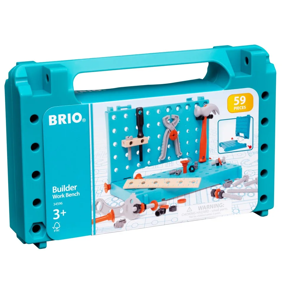 BRIO 34596 «Builder верстак для юных строителей» 34596