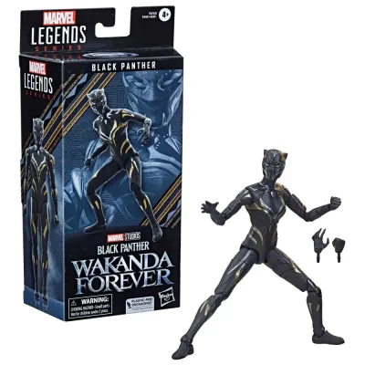 Hasbro F3431 F6755 — Фигурка Чёрная Пантера 15 см (Wakanda Forever) Marvel Legends F6755