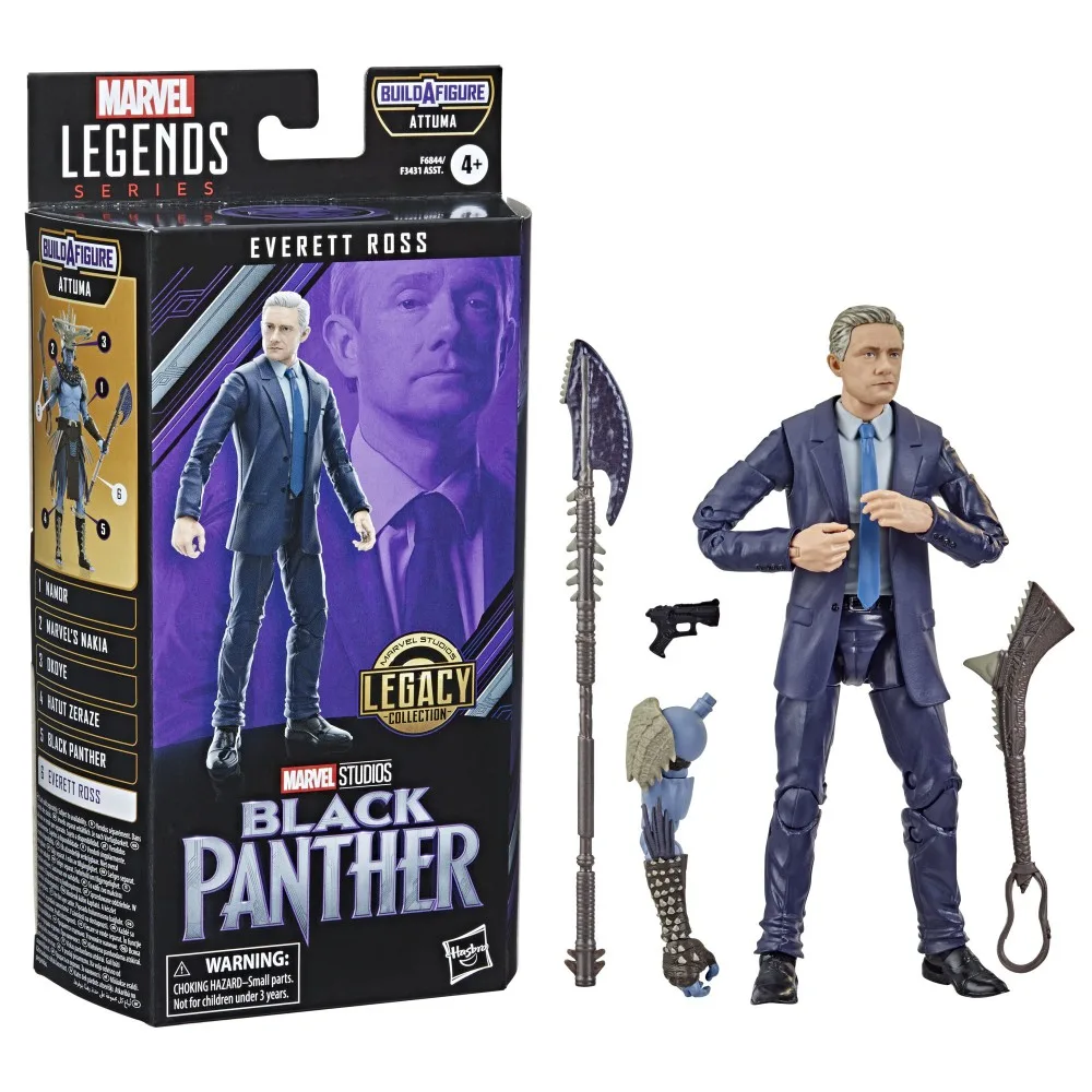 Hasbro F3431 F6844 — Фигурка Эверетт Росс 15 см Marvel Legends F6844