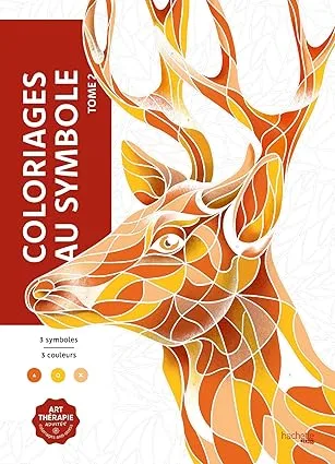 Hachette раскраска по номерам Coloriages mystères - раскраски на символе-Том 2