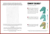 Hachette раскраска по номерам Coloriages mystères - раскраски на символе-Том 2 — фото 3