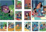 Hachette раскраска по номерам Coloriages mystères - раскраски Лило и Стича — фото 2