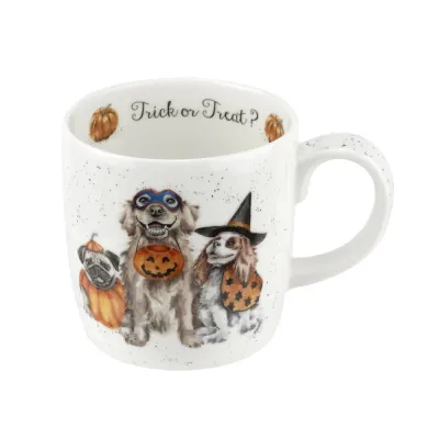 Royal Worcester Кружка Wrendale Designs 400 мл Halloween Trick or Treat MMSB4020