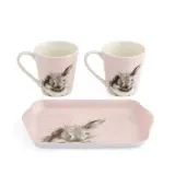 Royal Worcester Wrendale Designs набор из 2 кружек 180 мл + кружка и поднос для купания X0011659113 — фото 6