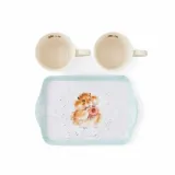 Royal Worcester Wrendale Designs Набор из 2 кружек 180 мл с подносом для диетических стартов X0011659139 — фото 7