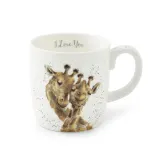Royal Worcester Кружка Wrendale Designs 400 мл Я люблю тебя жирафы MMSI4020-XD — фото 1