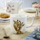 Royal Worcester Кружка Wrendale Designs 400 мл Я люблю тебя жирафы MMSI4020-XD — фото 4