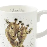 Royal Worcester Кружка Wrendale Designs 400 мл Я люблю тебя жирафы MMSI4020-XD — фото 6