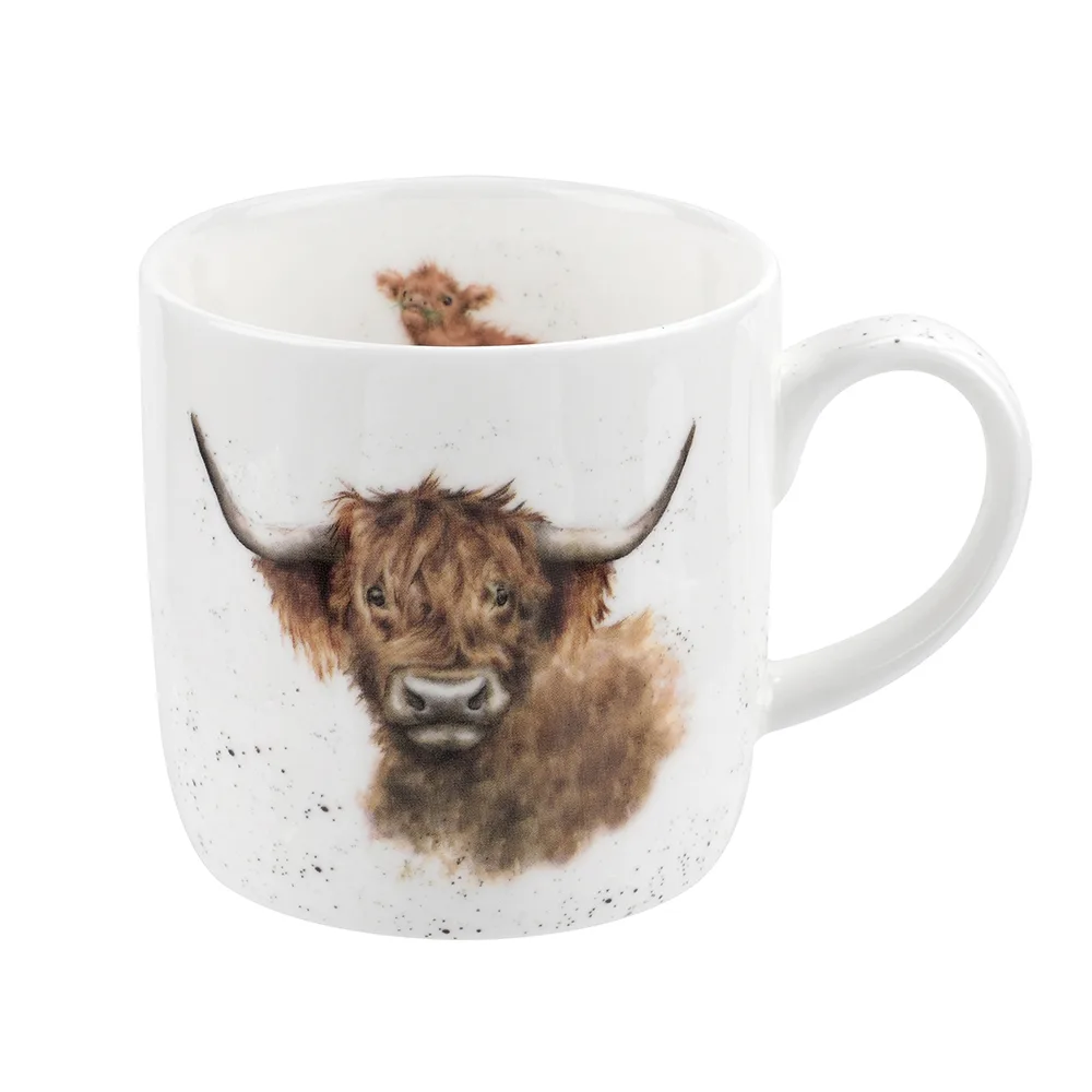 Royal Worcester Кружка Wrendale Designs 310 мл Highland Cow MMMT5629-XT
