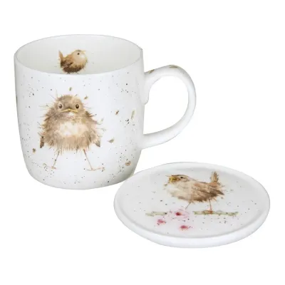 Royal Worcester Кружка с подставкой Wrendale Designs 310 мл WNMB3943-XG