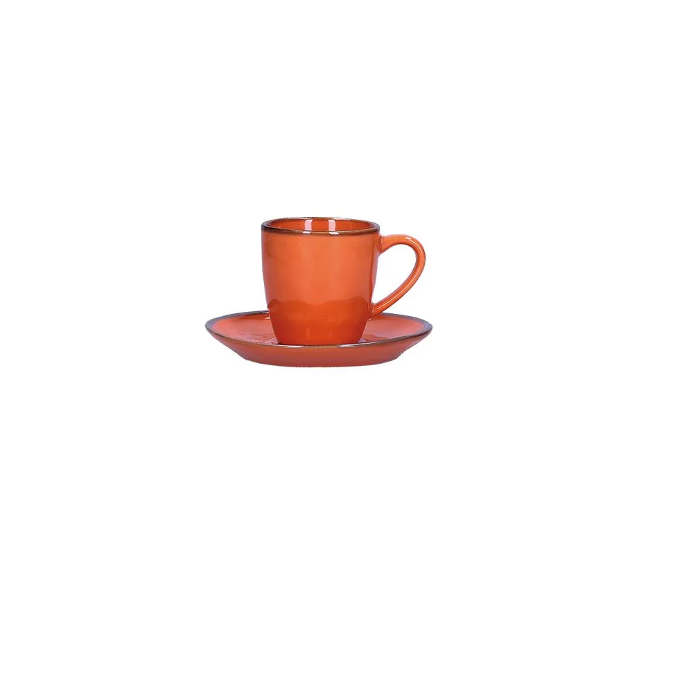 Rose&Tulipani Набор из 6 чашек для эспрессо Concerto 90 мл с блюдцем R135300015-Z