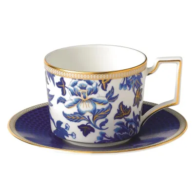 Wedgwood Чашка с гибискусом и блюдцем 250 мл для кофе/чая 40003900