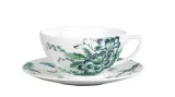 Wedgwood Чайная чашка Jasper Conran Chinoiserie White 250 мл с блюдцем 1053486 — фото 1
