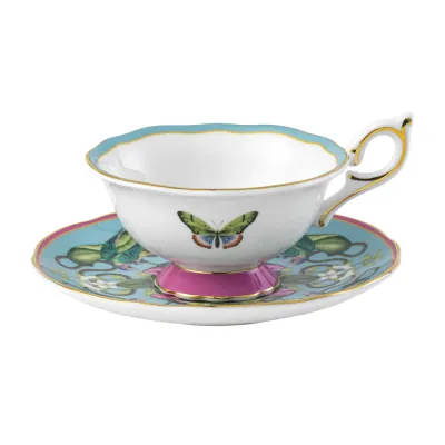 Wedgwood Чайная чашка Wonderlust 140 мл с блюдцем Menagerie 1057267