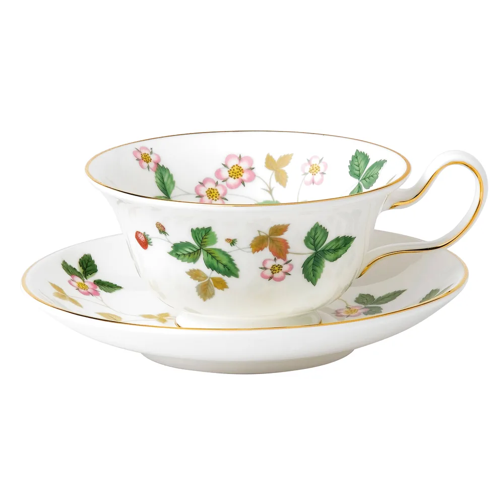 Wedgwood Чайная чашка с блюдцем Wild Strawberry 170 мл 1053287