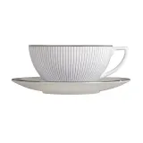 Wedgwood Кофейная чашка Jasper Conran Pin Stripe 180 мл с блюдцем 1058026 — фото 1