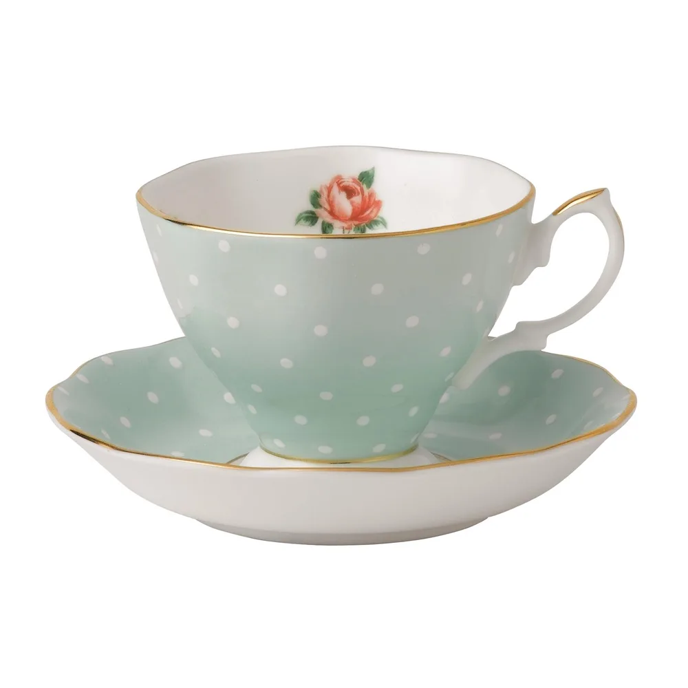 Royal Albert Чашка Polka Rose с блюдцем 180 мл POLROS26135