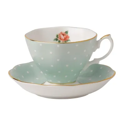 Royal Albert Чашка Polka Rose с блюдцем 180 мл POLROS26135