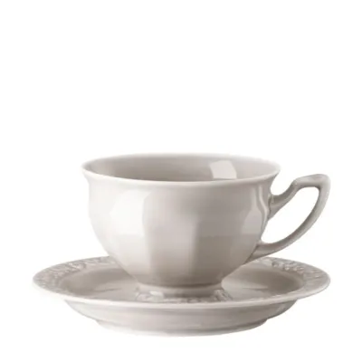Rosenthal Кофейная чашка Maria Pale Orchid 180 мл с блюдцем 1043040716814742 + 1043040716814741