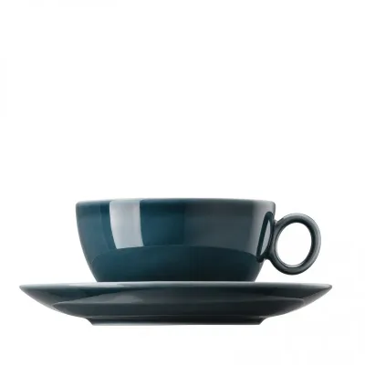 Thomas Rosenthal Group Loft Colour чашка с блюдцем 340 мл комбинированная ночь синий 1190040191614772 + 1190040191614771