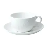 Wedgwood Чашка с блюдцем Белая Земляника 200 мл для чая 40029579 — фото 1