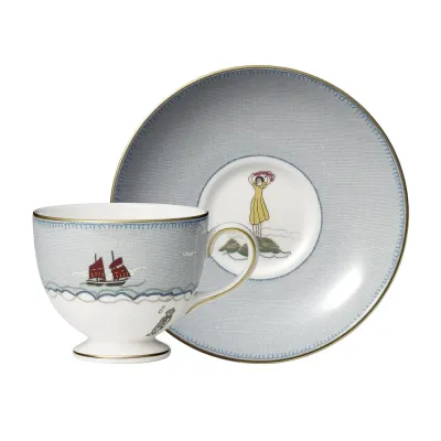 Wedgwood Чашка "Моряки" с блюдцем 200 мл для чая 1050199