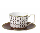 Wedgwood Чайная чашка Renaissance Red 250 мл с блюдцем 71058821 — фото 1