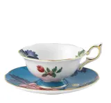 Wedgwood Чайная чашка Wonderlust 140 мл с блюдцем Сапфировый сад 1057269 — фото 1