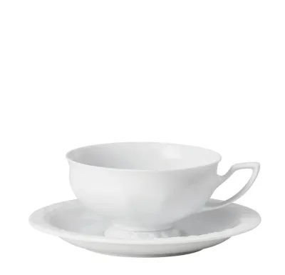 Rosenthal Белая чашка Maria с блюдцем 200 мл для чая 10430 800001 14642 + 10430 800001 14641