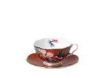 Wedgwood Чайная чашка с блюдцем Paeonia Blush Red 320 мл 40032094 — фото 1