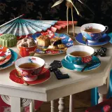 Wedgwood Чайная чашка с блюдцем Paeonia Blush Red 320 мл 40032094 — фото 2
