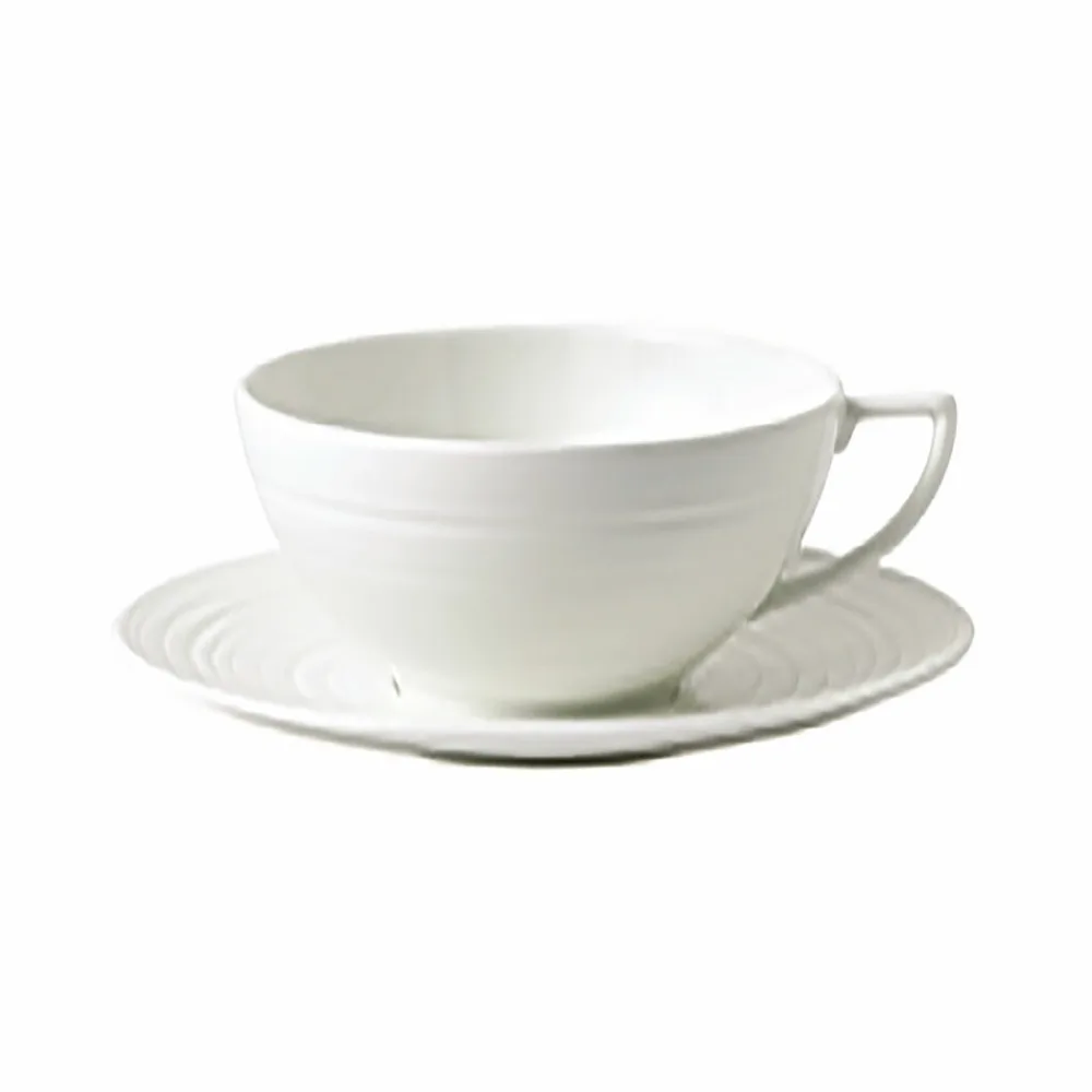 Wedgwood Чайная чашка Jasper Conran Strata 200 мл с блюдцем 1057996