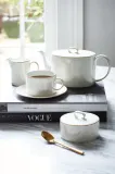 Wedgwood Чашка Gio Gold 80 мл с блюдцем для эспрессо 1058007 — фото 1