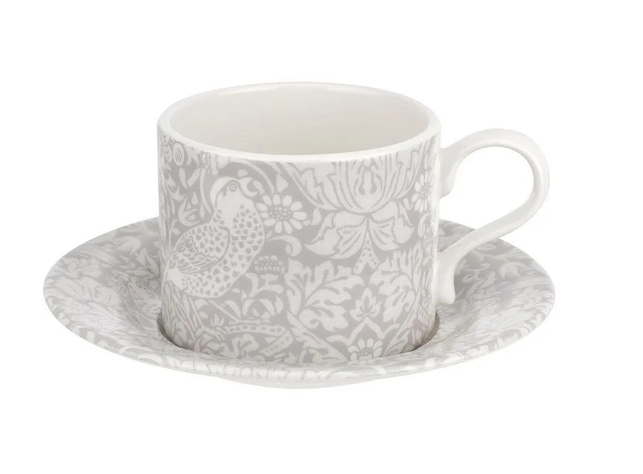 Spode Чайная чашка Pure Morris 280 мл с блюдцем Клубничный вор PUM04516